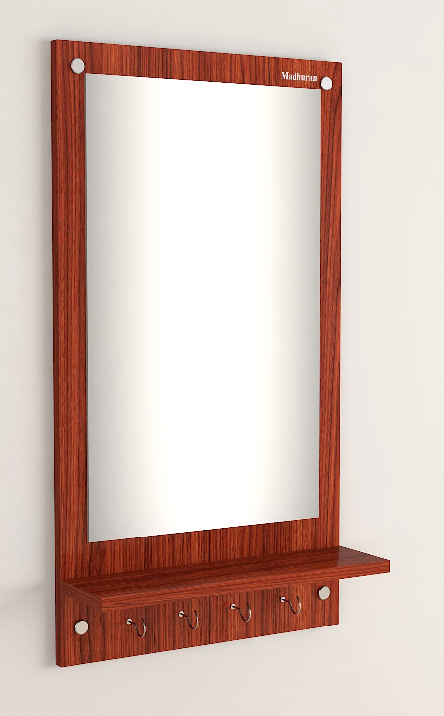 Madhuran Dressing Engineered Wood Wall Mounted Mirrors (80x43.5 CM